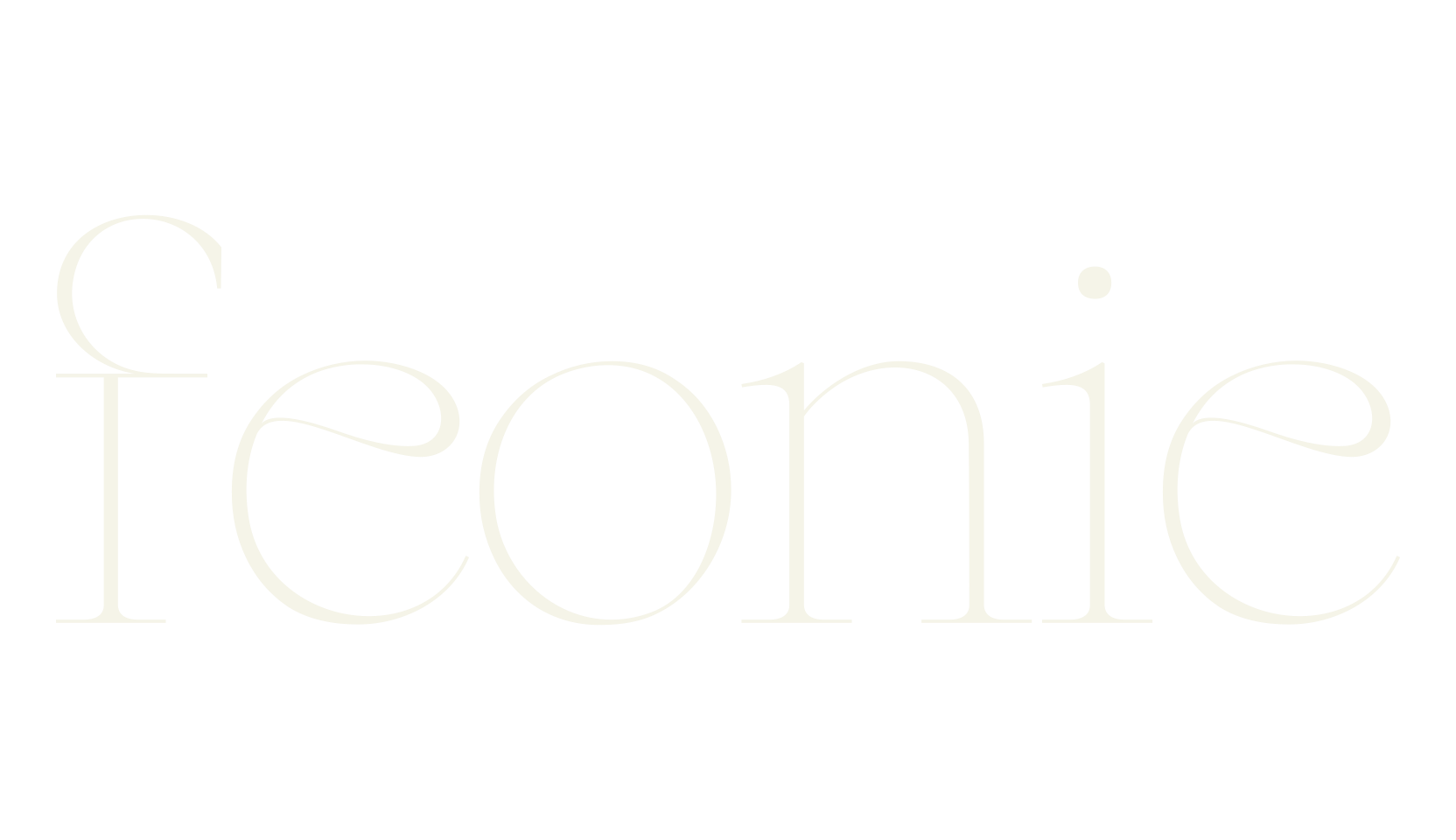 feonie, cool font preview
