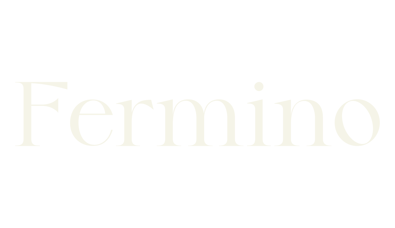 Fermino, wedding font preview