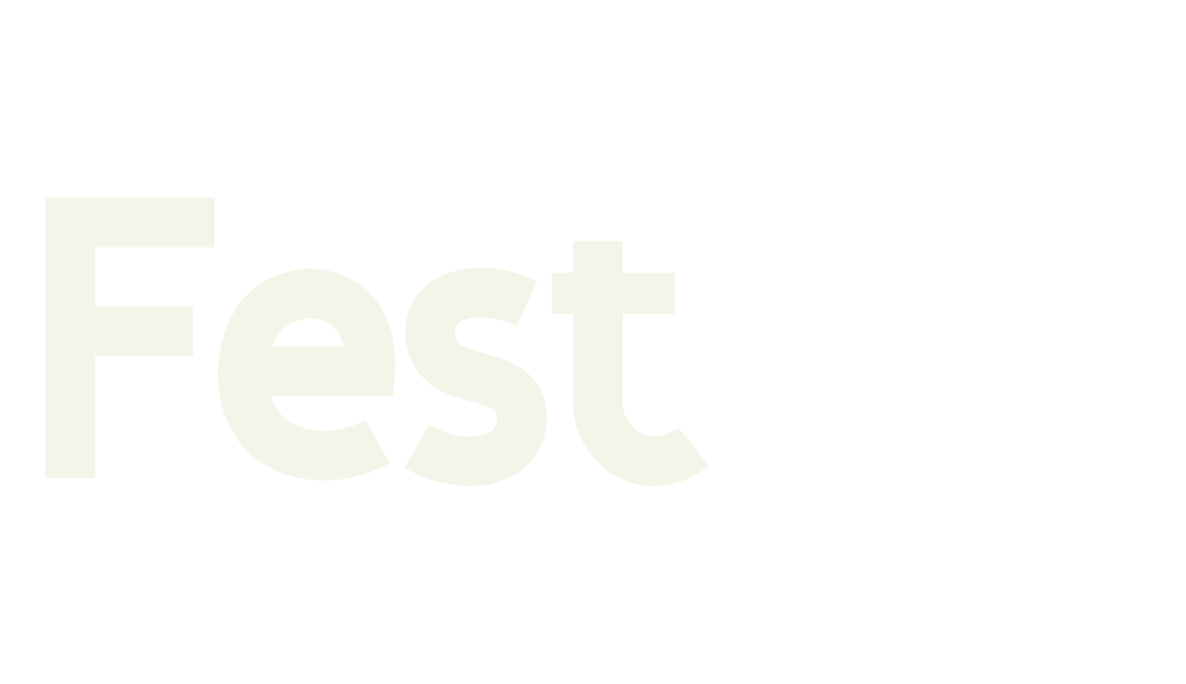 Festive, sans serif font preview