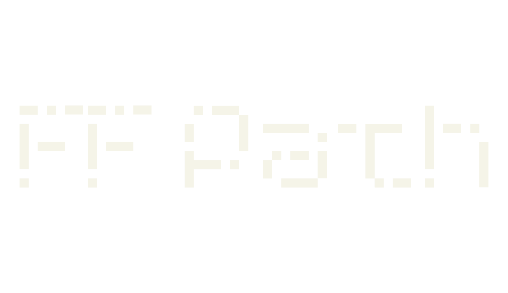 FF Path, dotted font preview