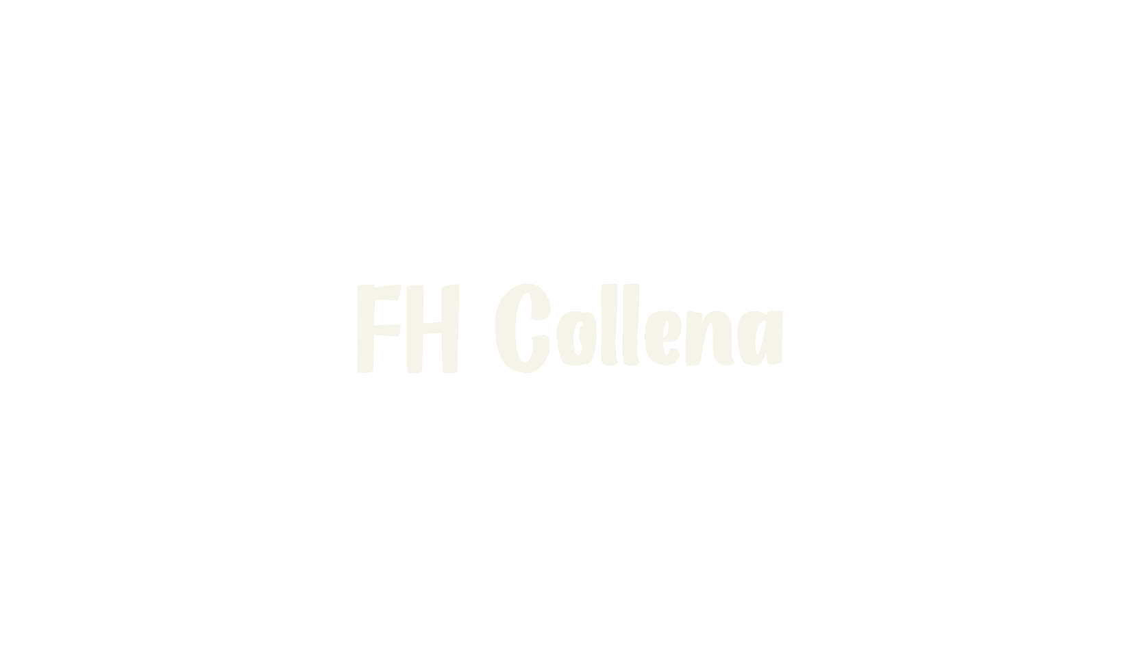 FH Collena, calligraphy font preview