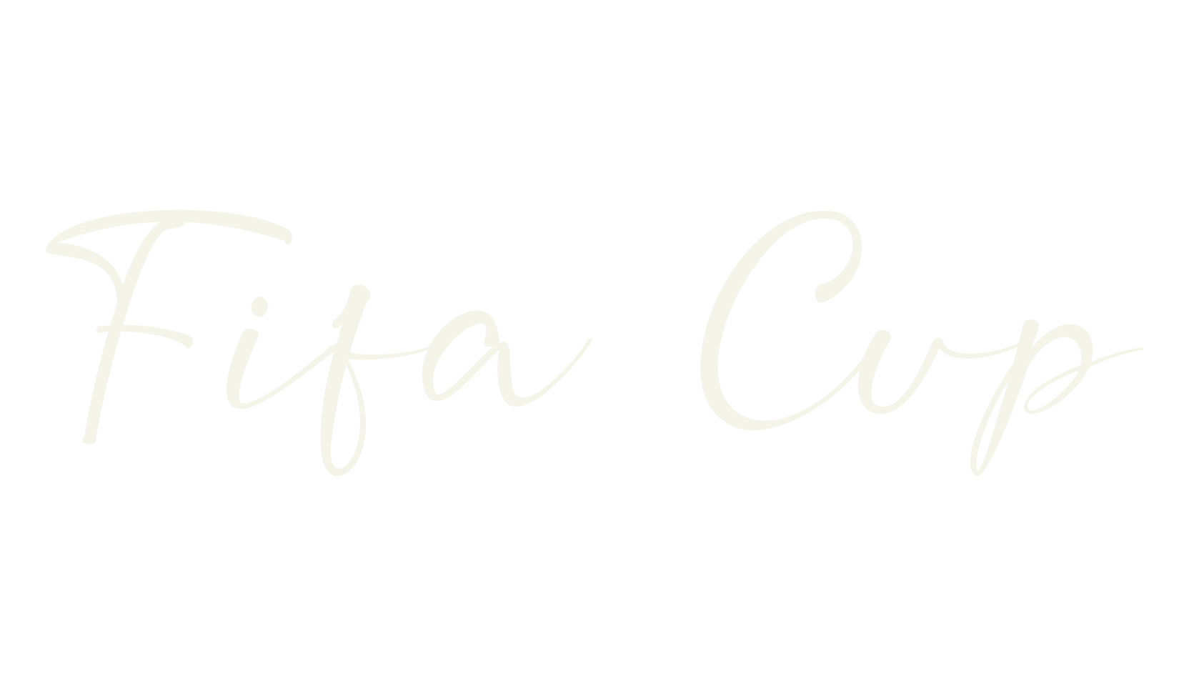 Fifa Cup, blood font preview