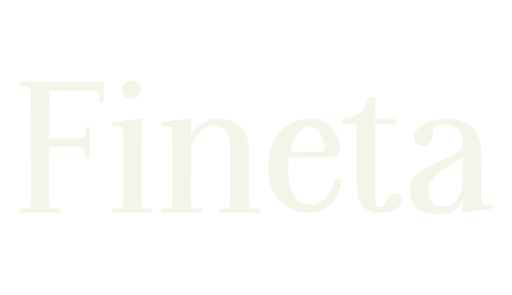 Fineta, sans font preview