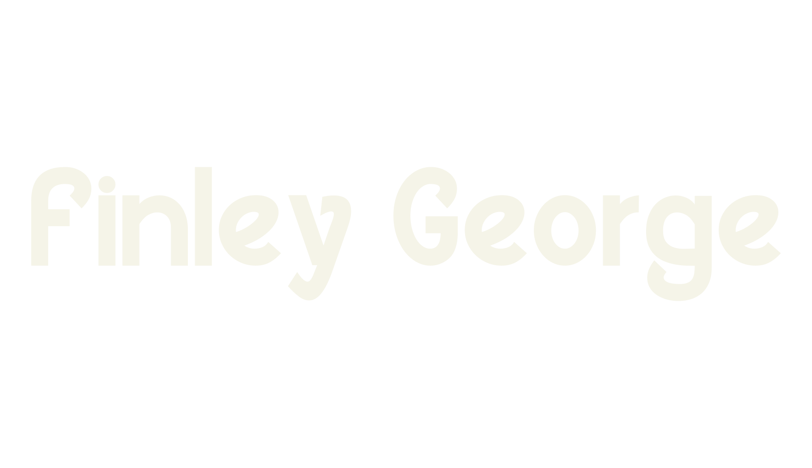 Finley George, sans serif font preview