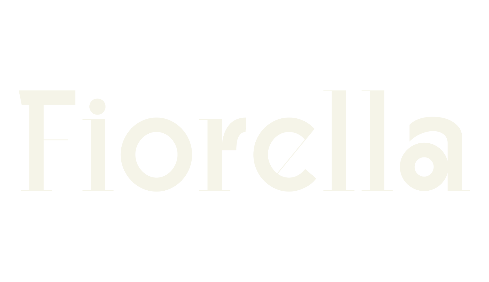 Fiorella, sans serif font preview