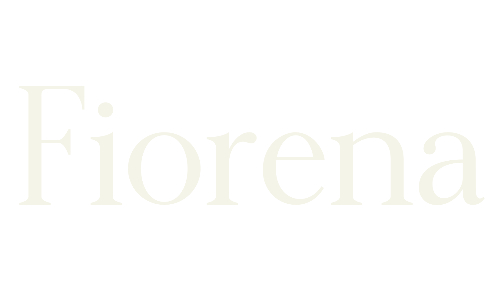 Fiorena, serif font preview