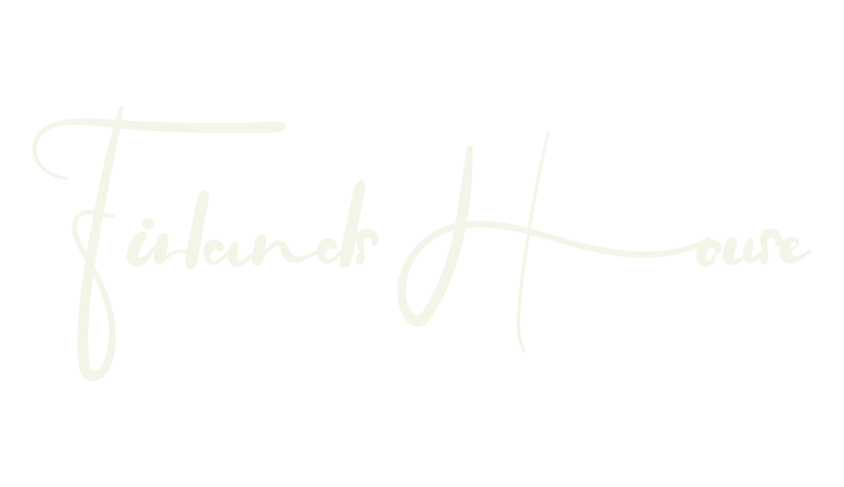 Firlands House, calligraphy font preview