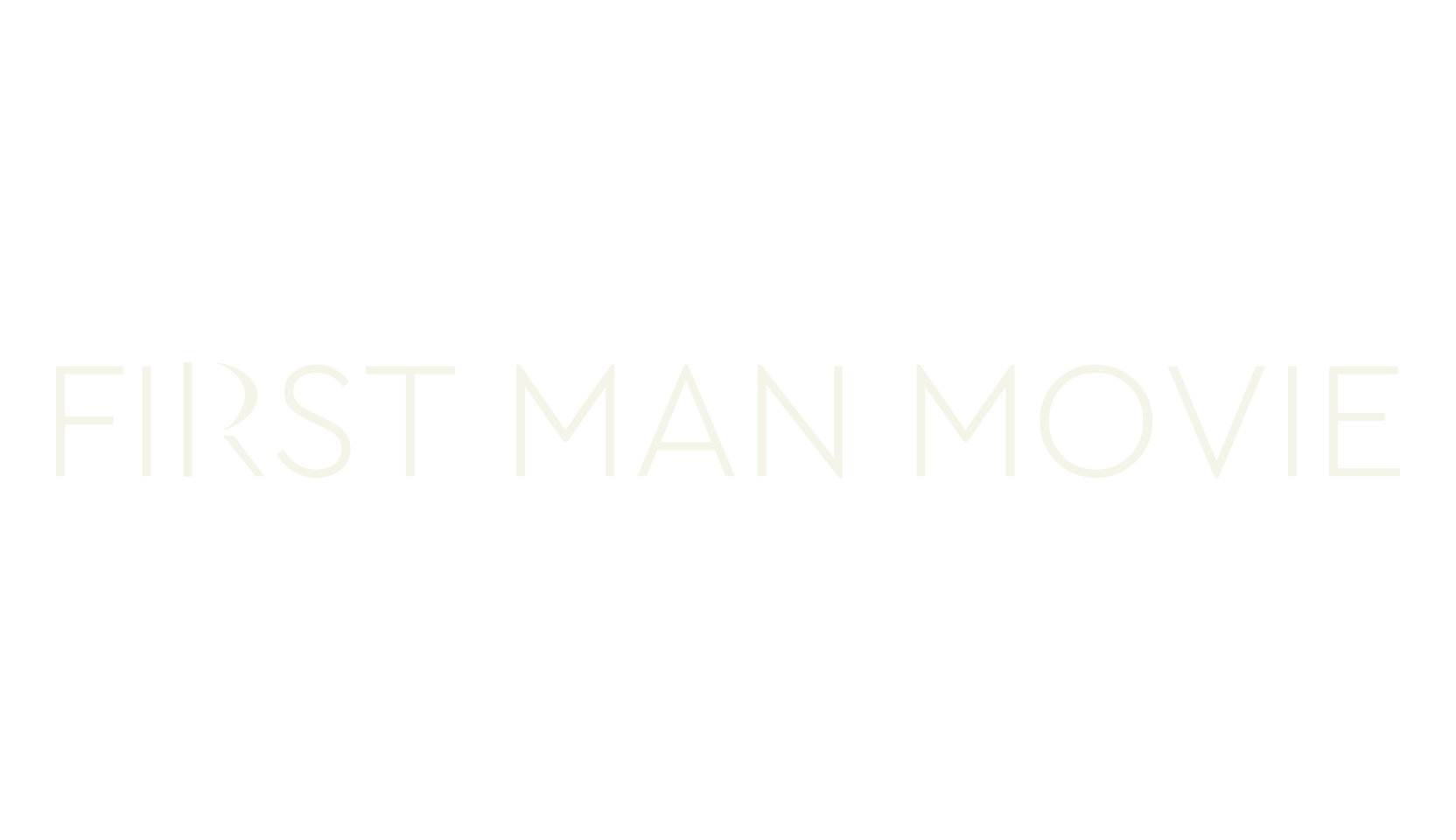 First Man Movie, display market font preview