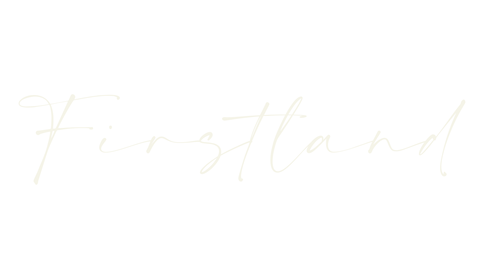 Firstland, design font preview