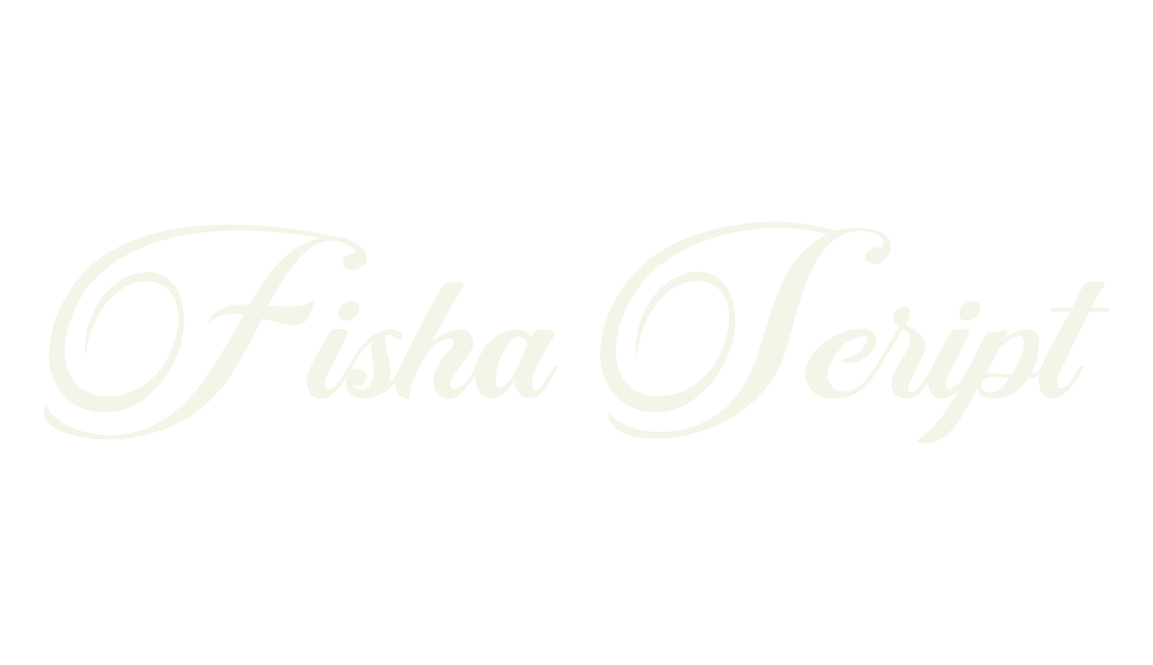 Fisha Script, script font preview