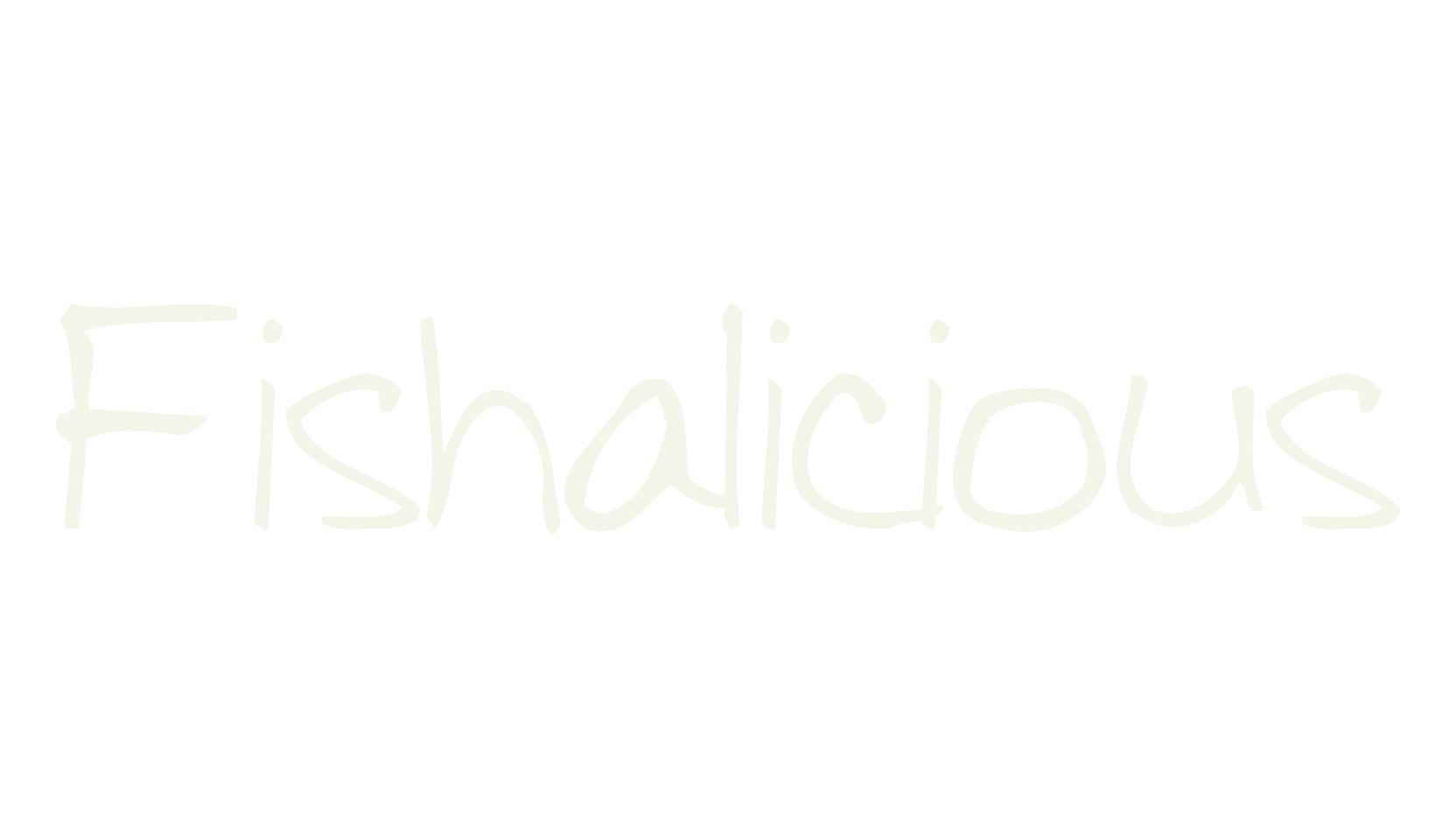 Fishalicious, handwriting font preview