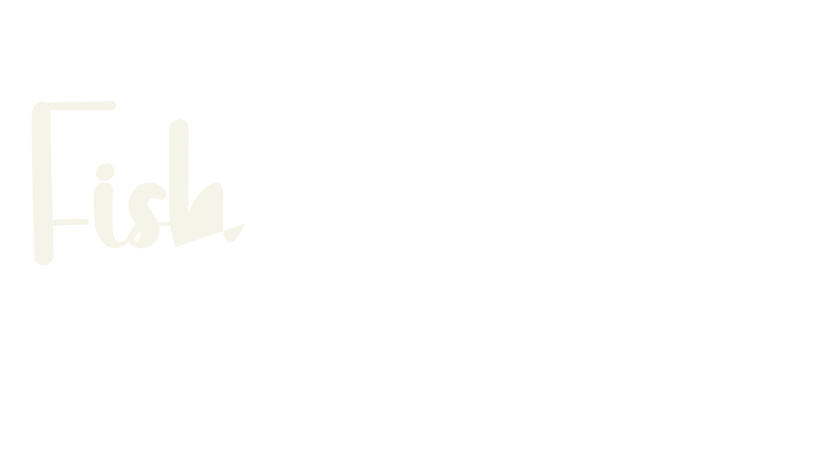 Fishing Beach, calligraphy font preview
