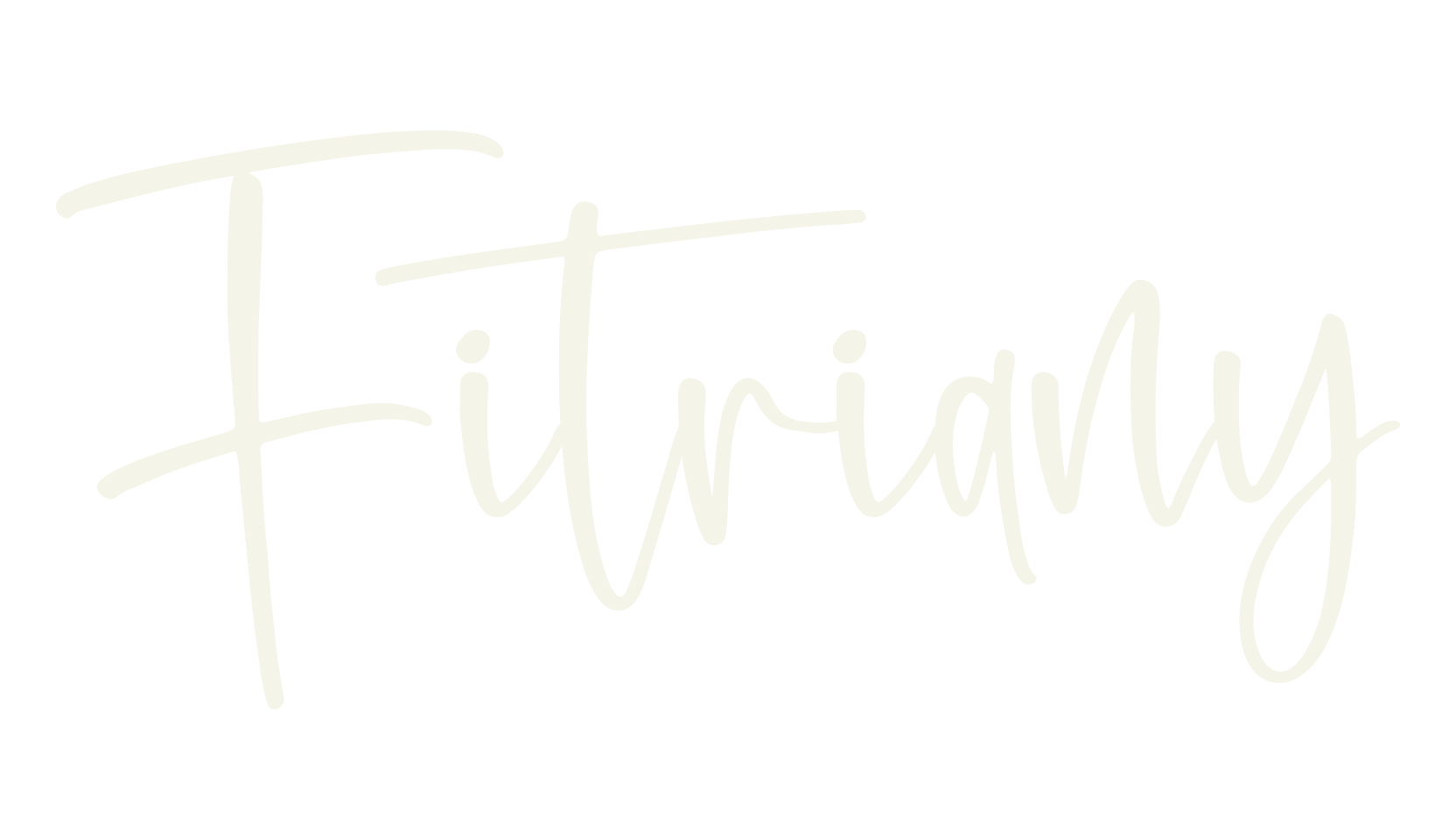 Fitriany, script font preview
