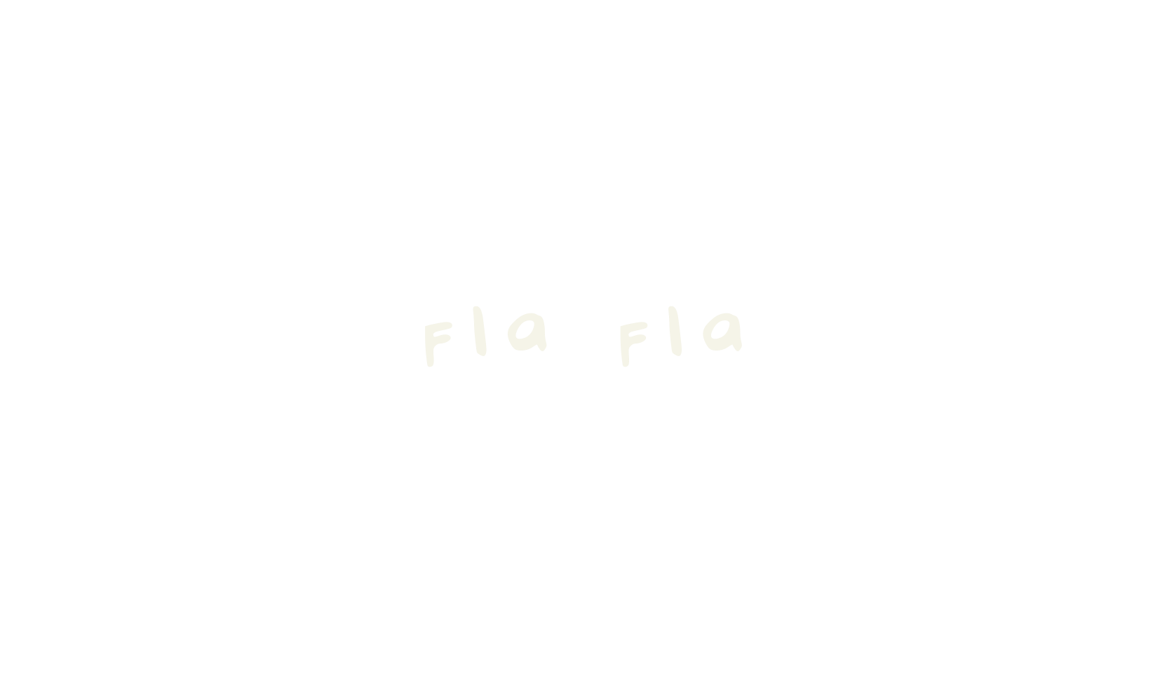 Fla Fla, handwriting font preview