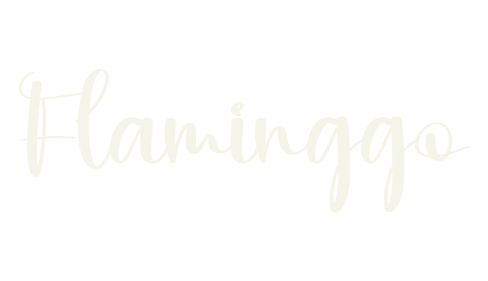 Flaminggo, animal font preview