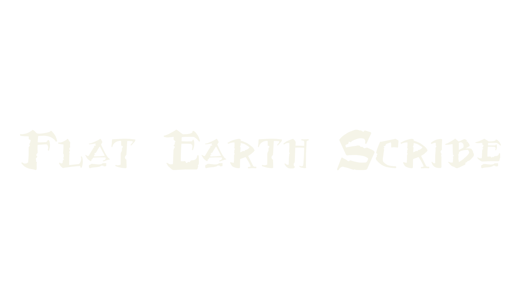 Flat Earth Scribe, display market font preview