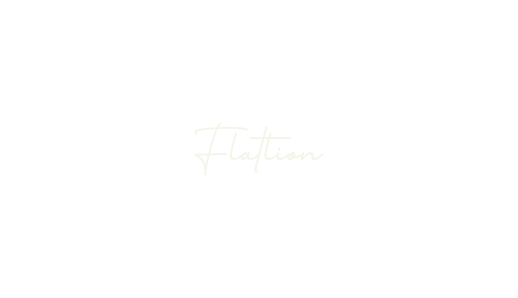 Flatlion, fashion sign font preview