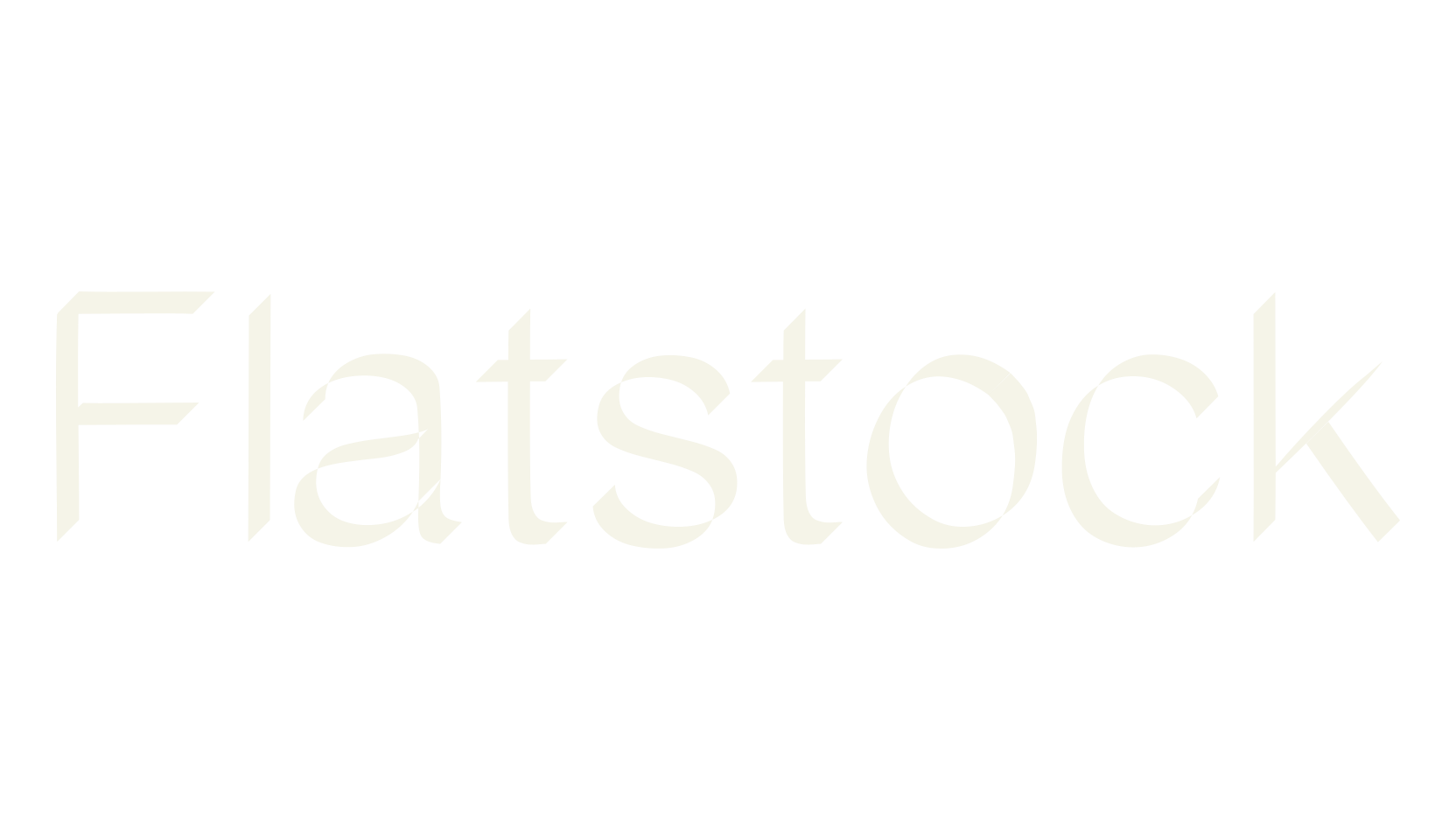 Flatstock, metal font preview