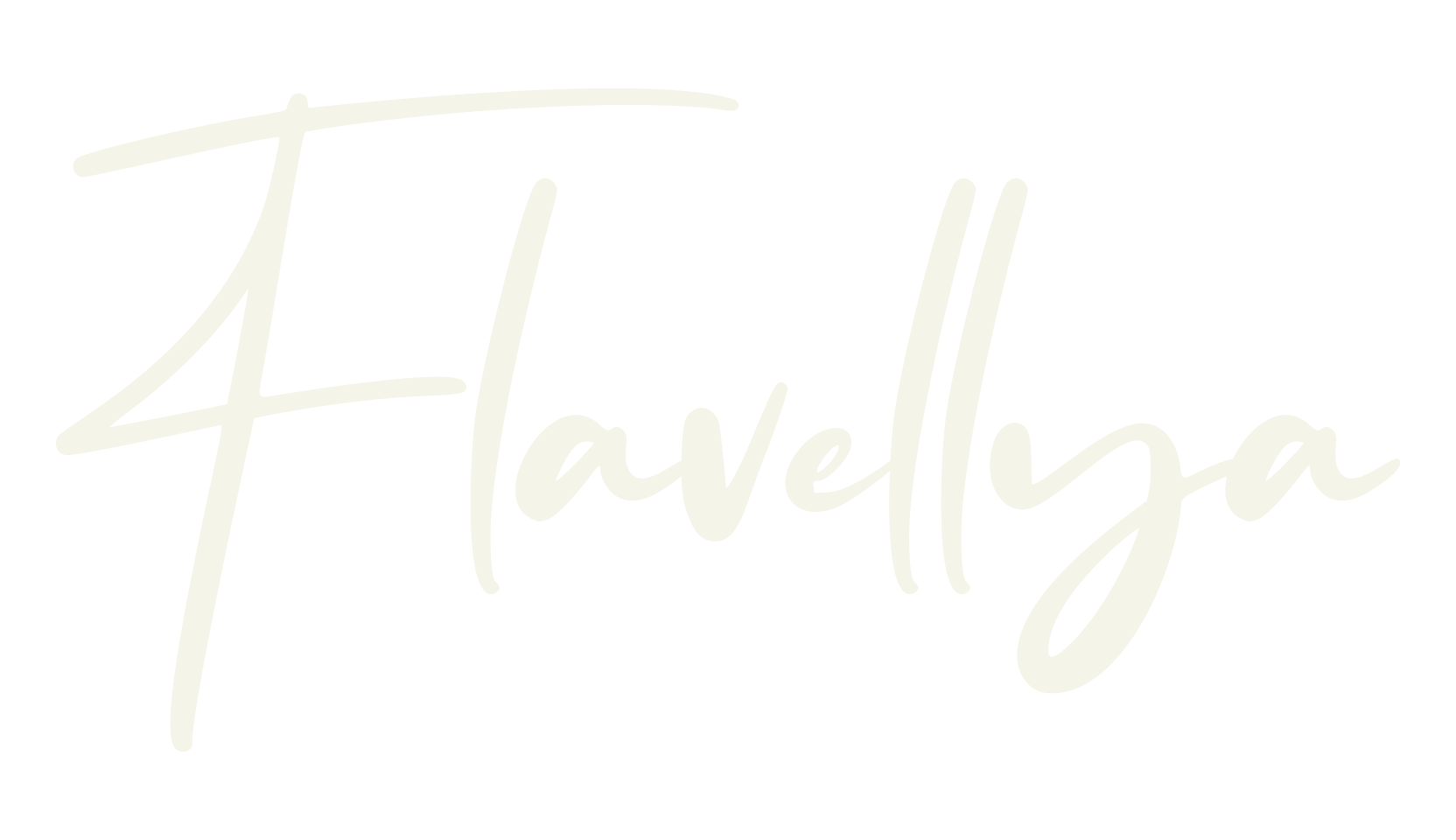 Flavellya, signature font preview