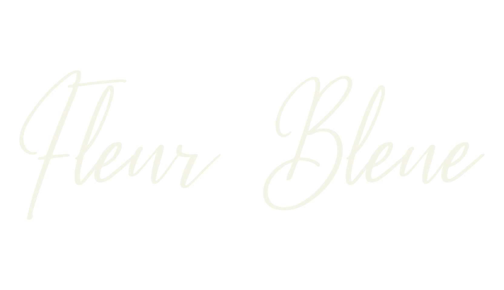 Fleur Bleue, cute font preview