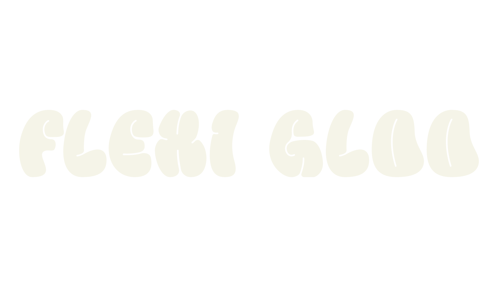 Flexi Gloo, graffiti font preview