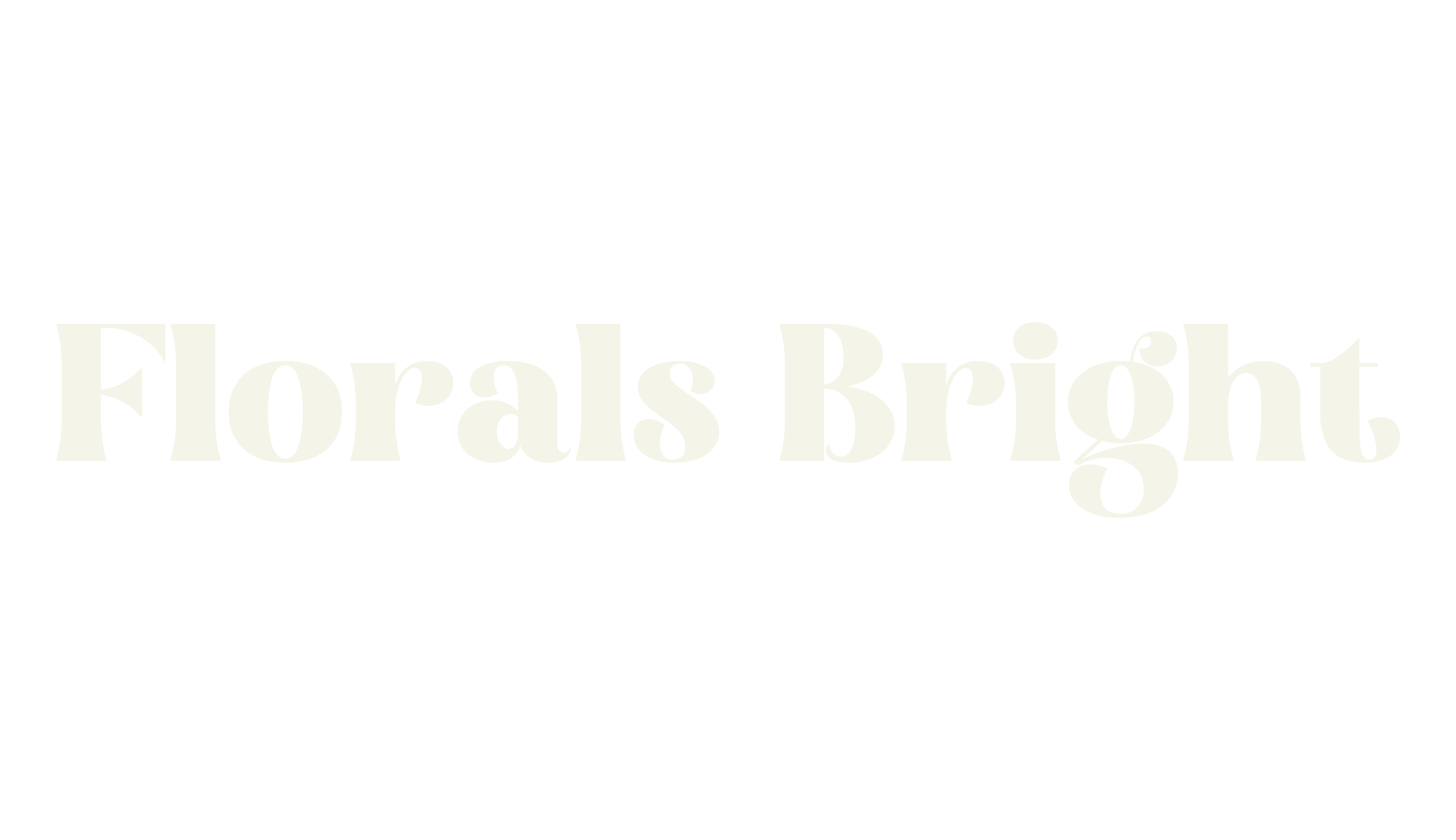 Florals Bright, curly font preview