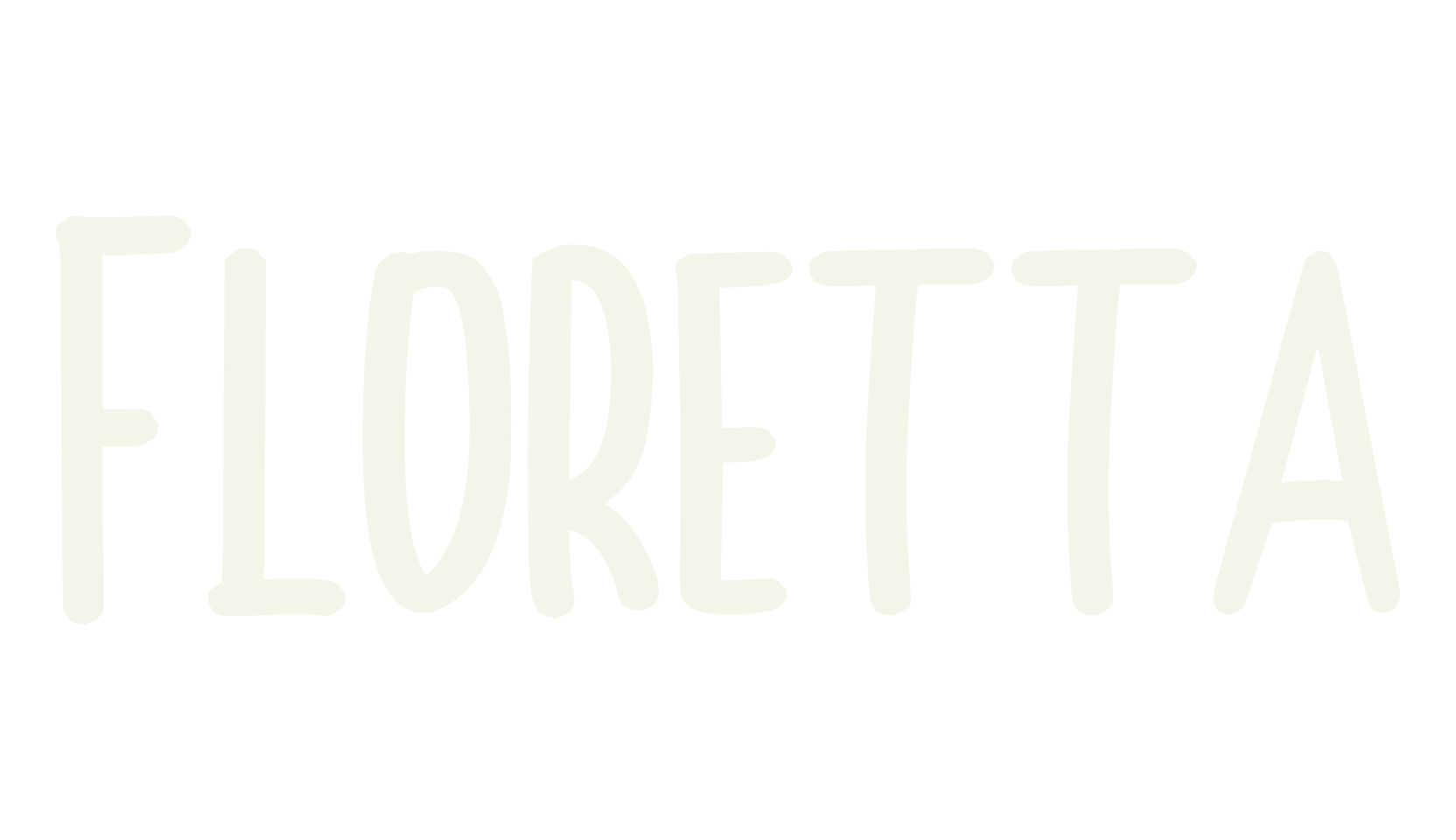 Floretta, fun font preview