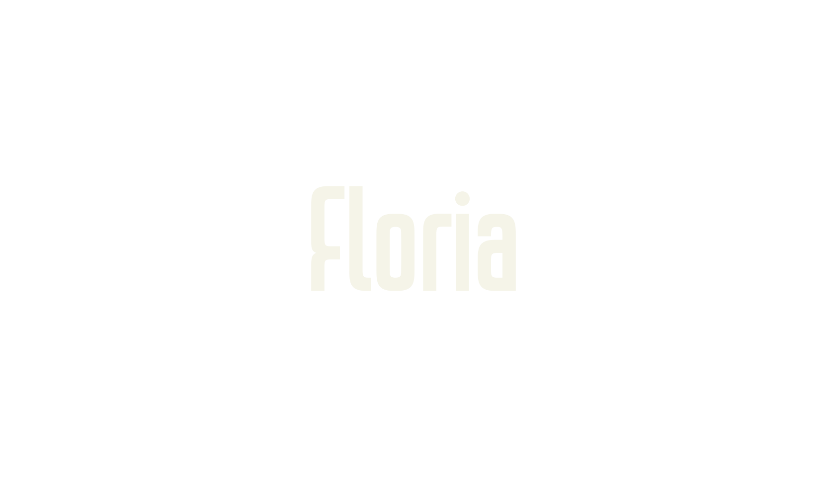 Floria, creative font preview