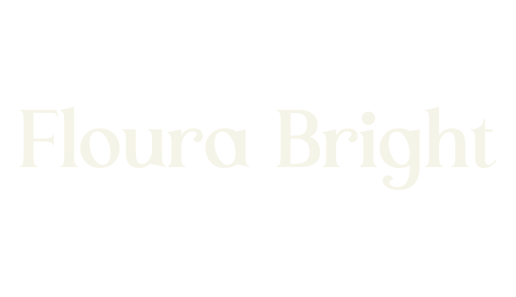 Floura Bright, curly font preview