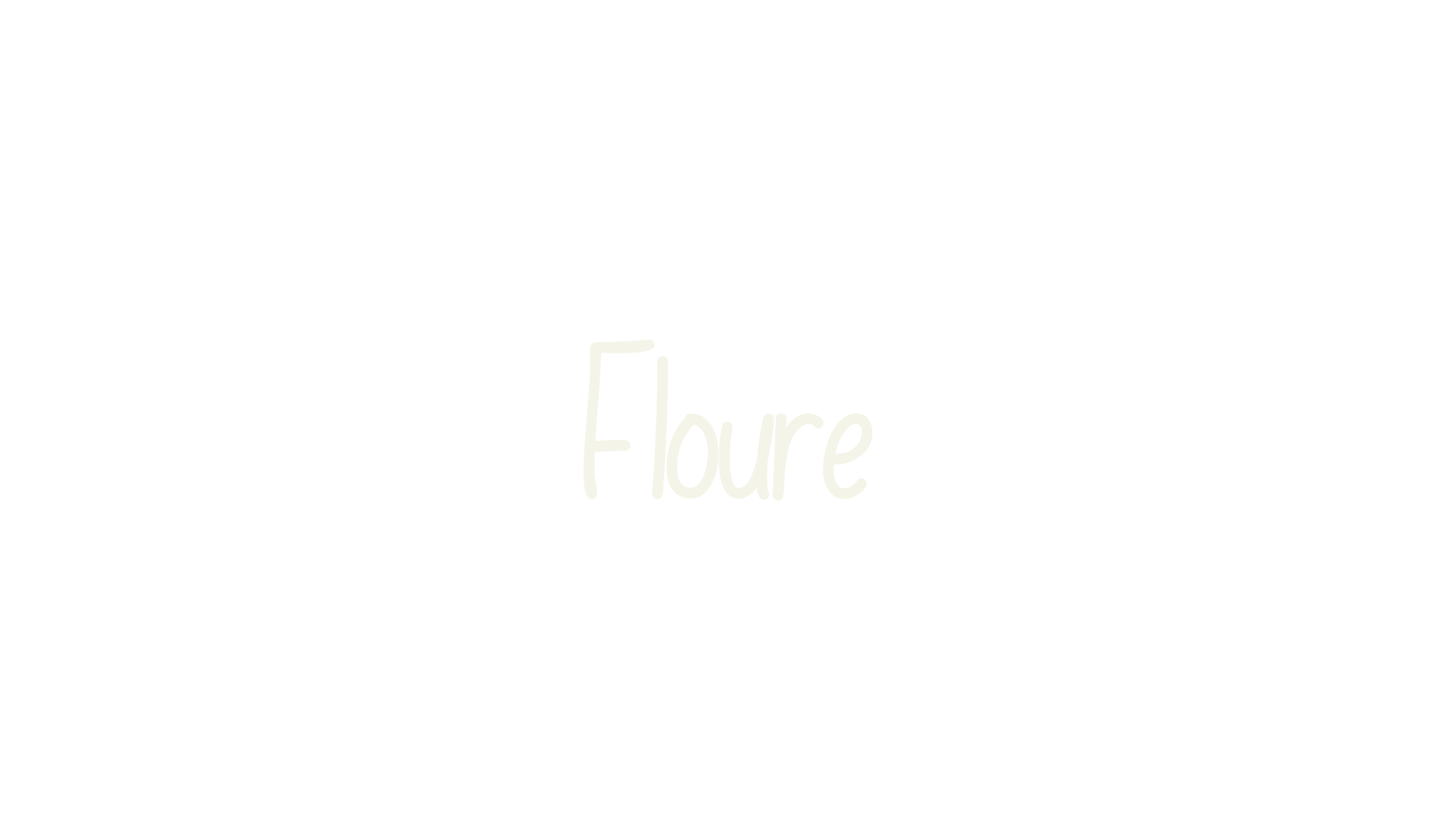 Floure, clean font preview
