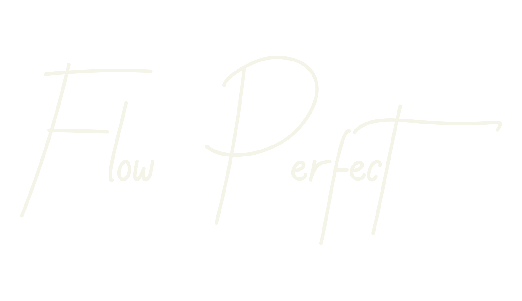 Flow Perfect, cool font preview