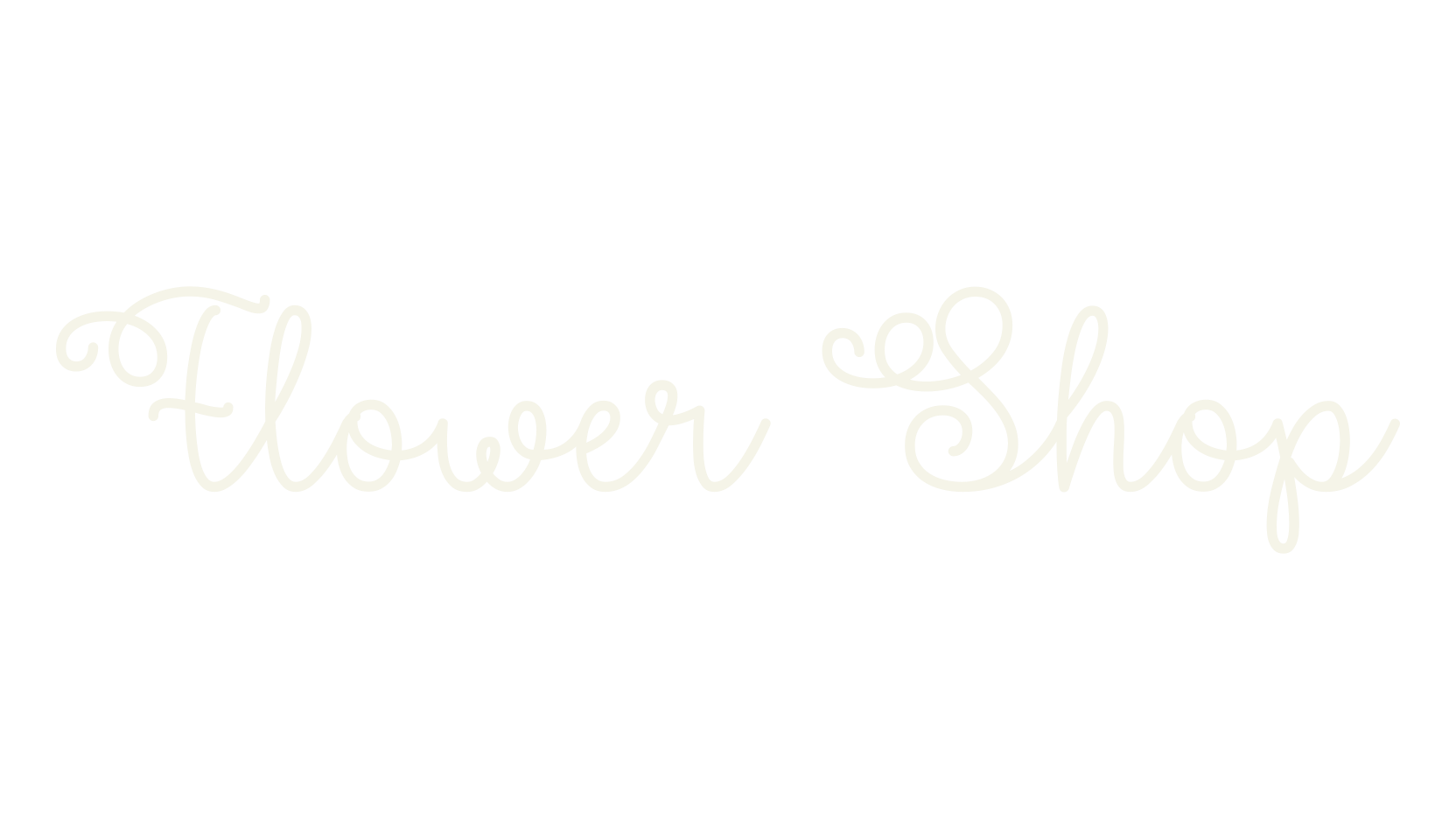 Flower Shop, fashion script font preview
