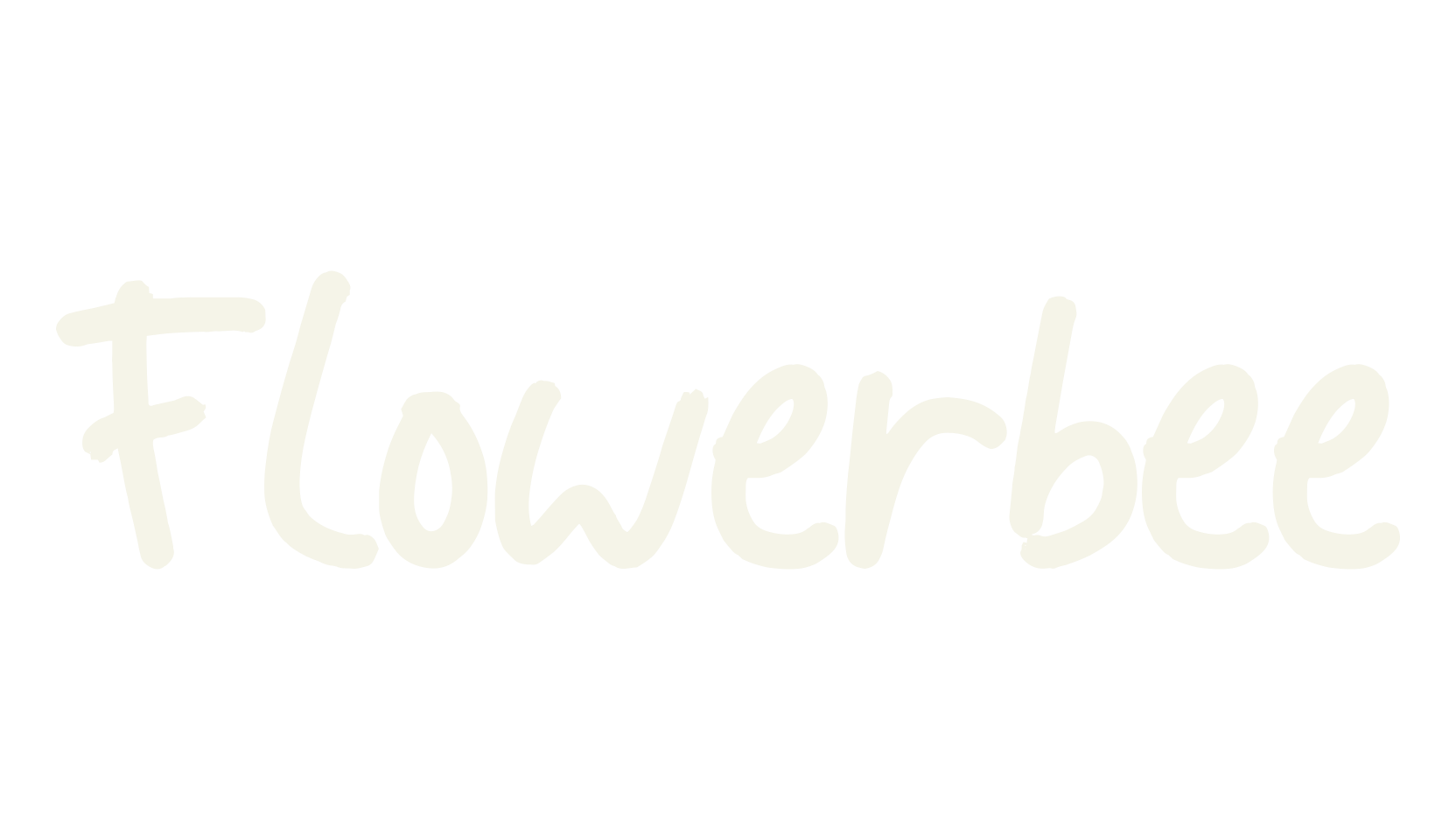 Flowerbee, children font preview