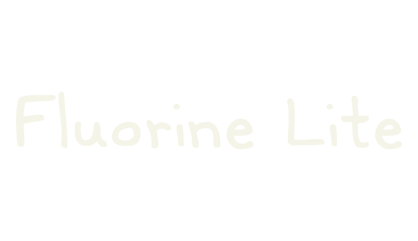 Fluorine Lite, marker font preview