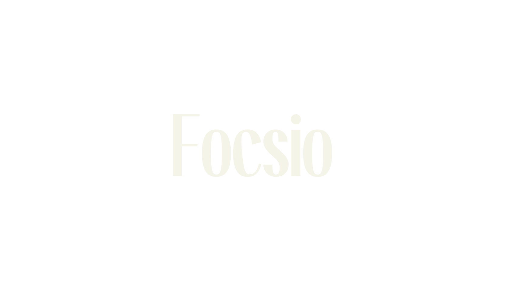 Focsio, watermark font preview