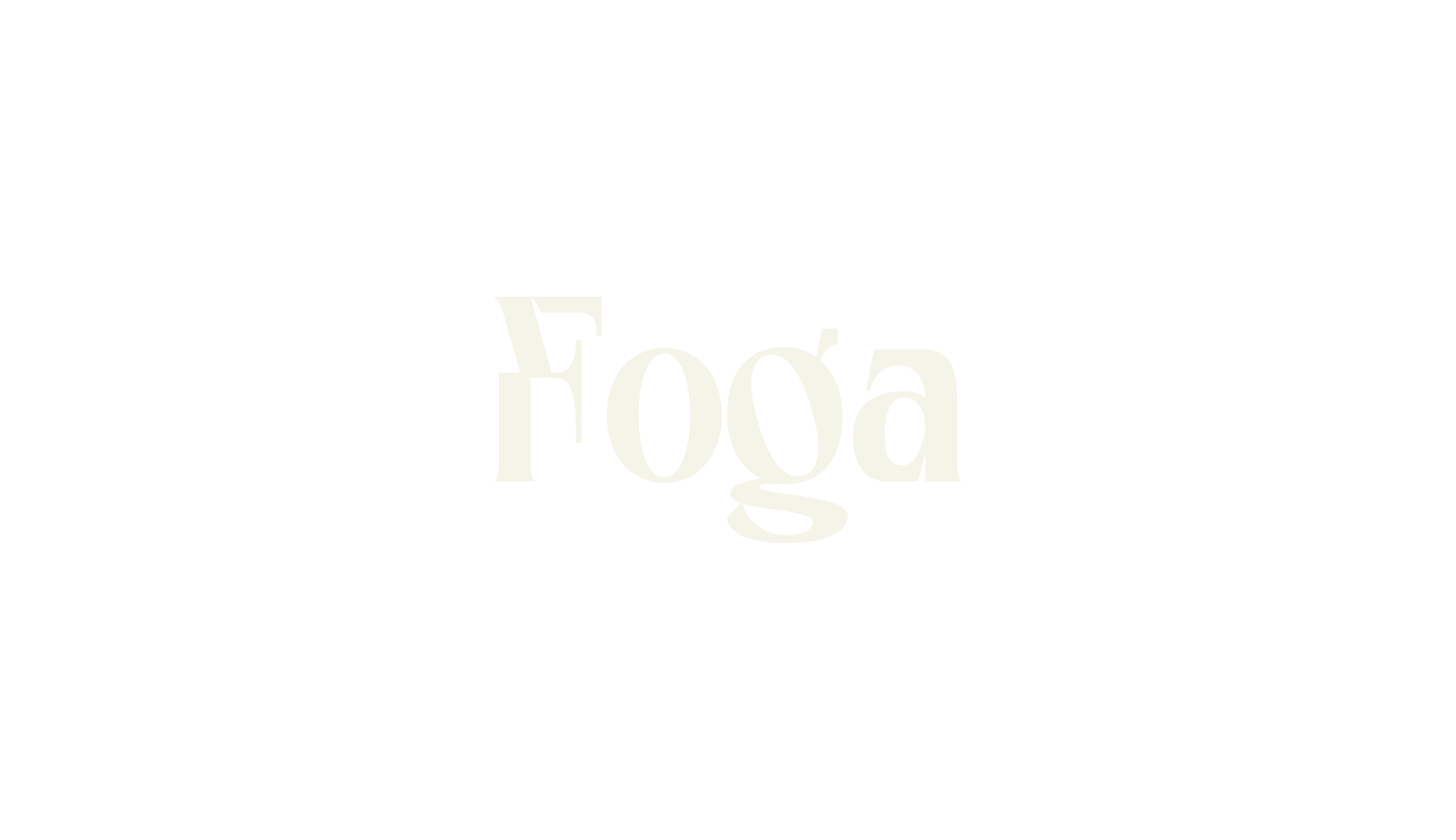 Foga, serif font preview