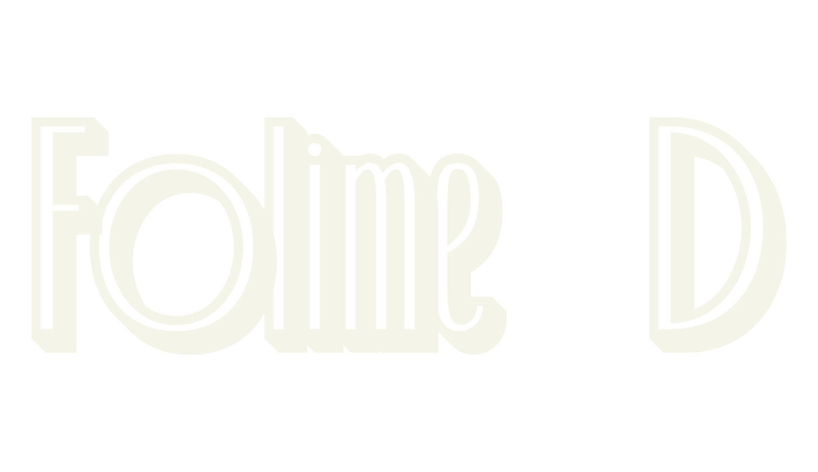 Folime 3D, 3d font preview