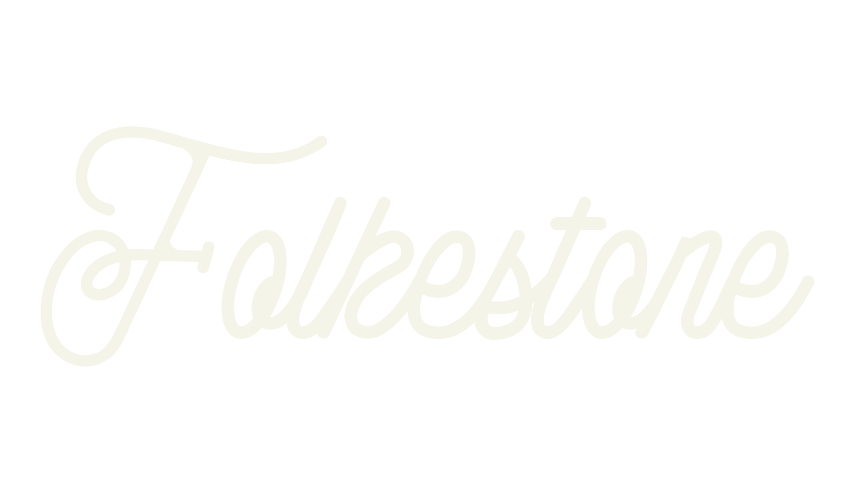 Folkestone, typewriter font preview