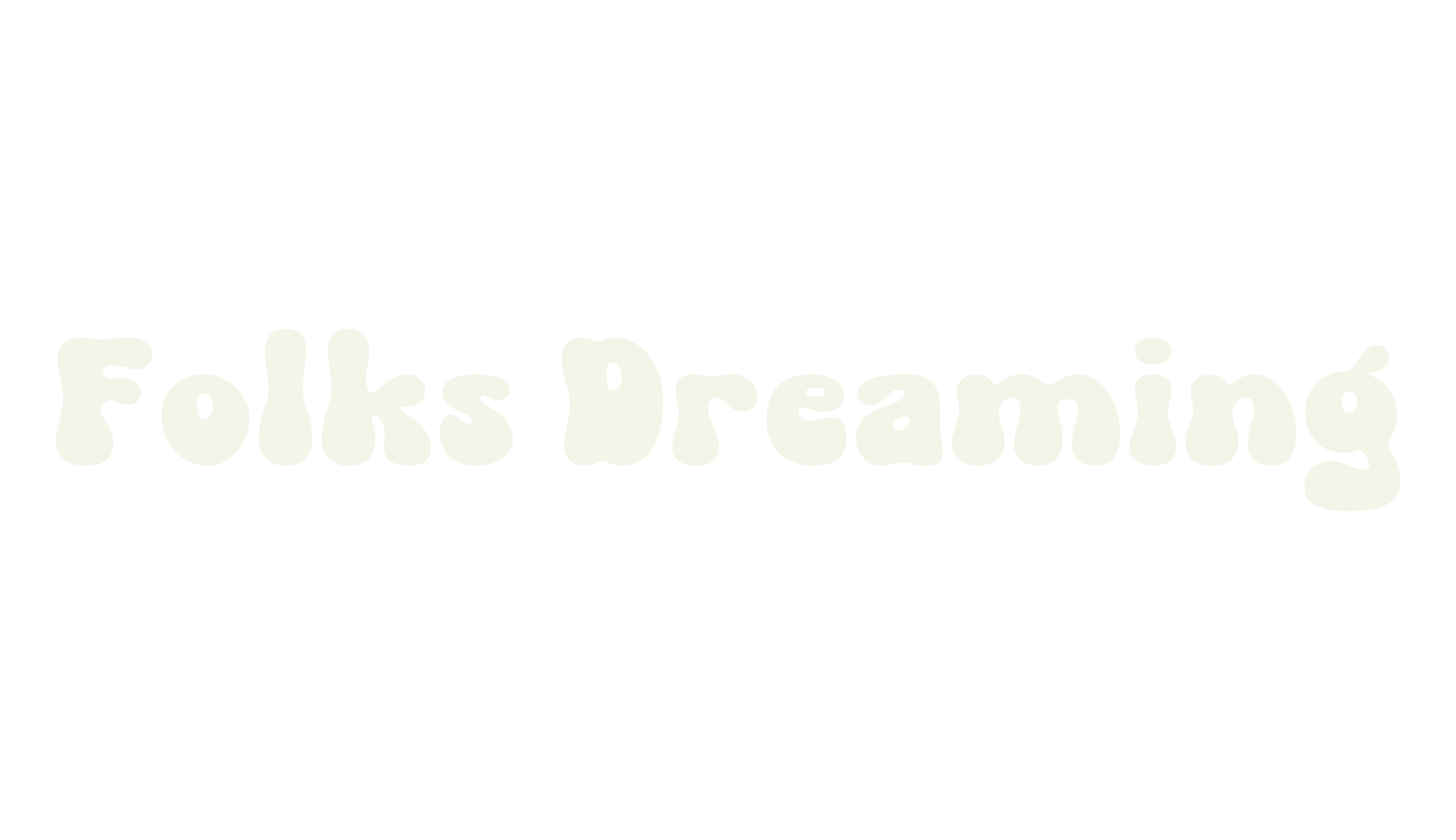 Folks Dreaming, funky font preview