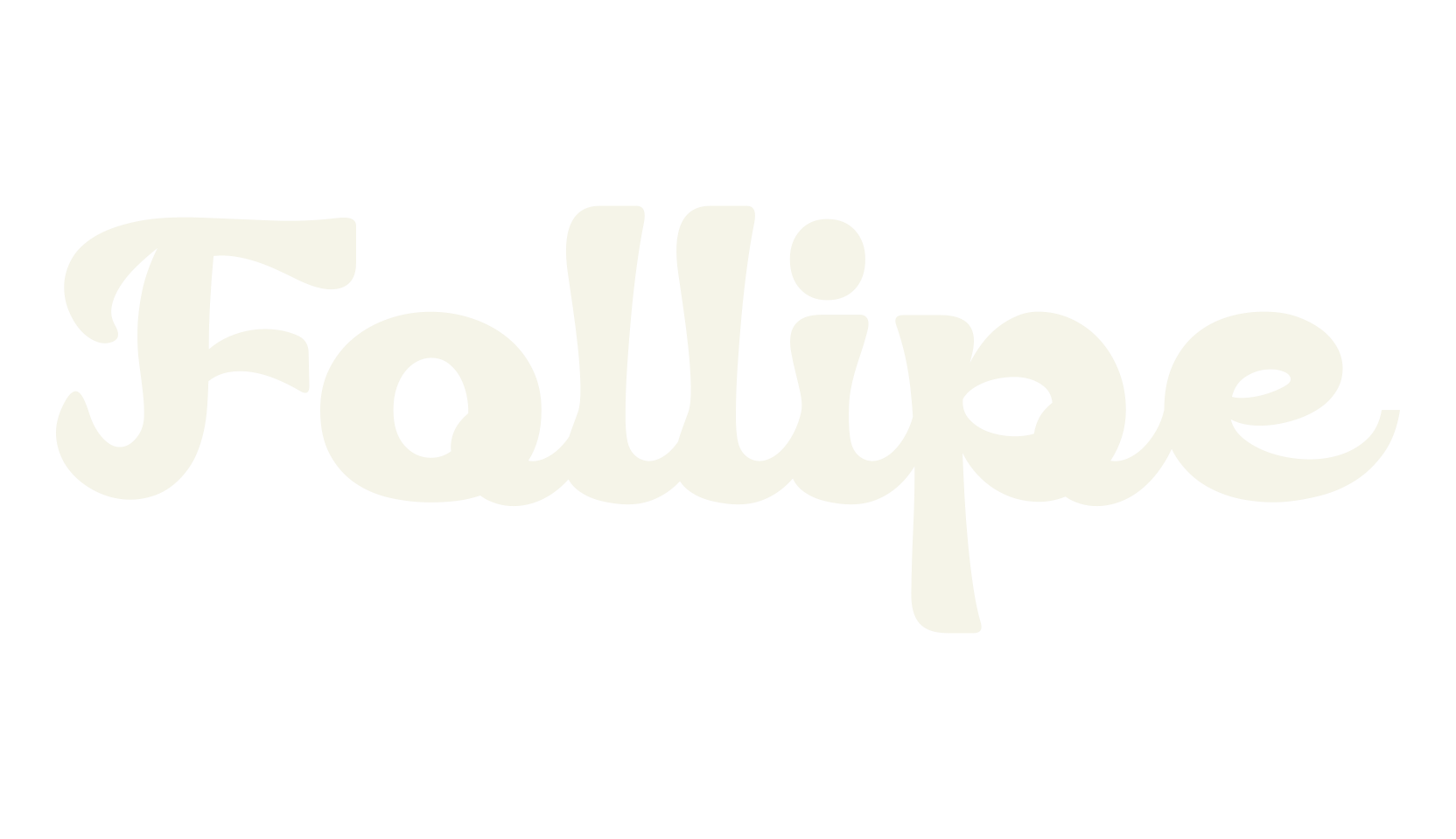 Follipe, bold font preview