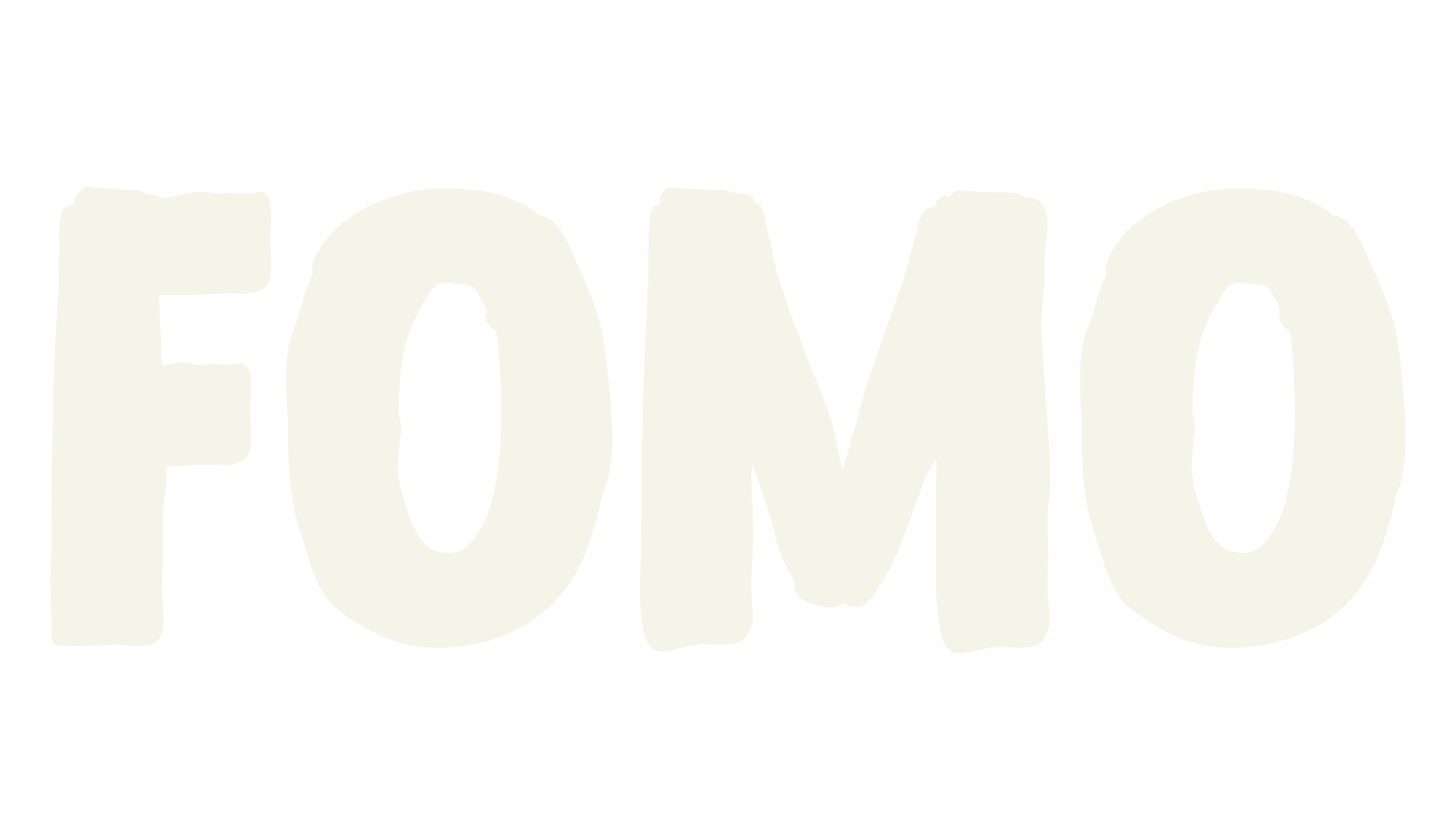 FOMO, sans serif font preview