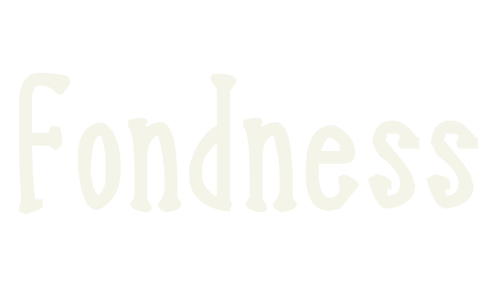 Fondness, relaxed font preview