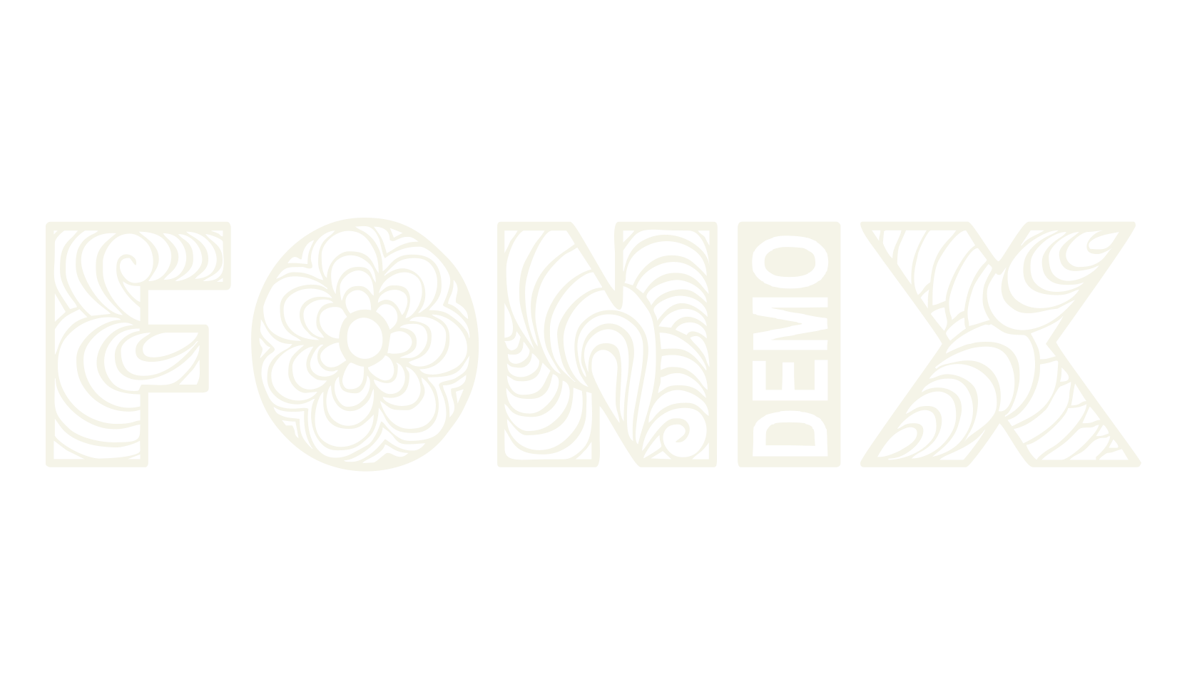 Fonix, cricut font preview
