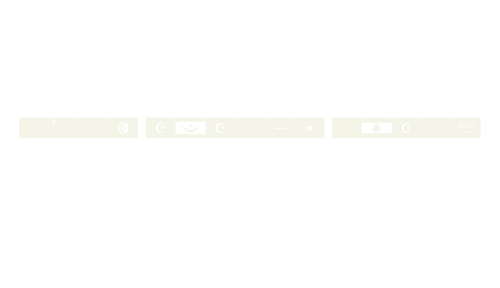 font arabic flags, arabic font preview