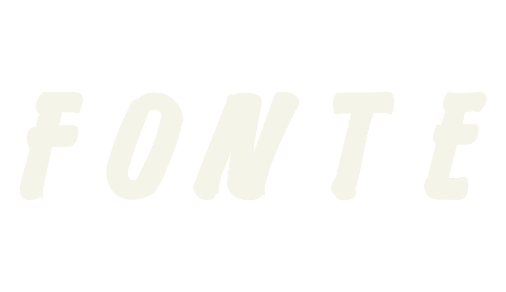 FONTE, a la pragana font preview