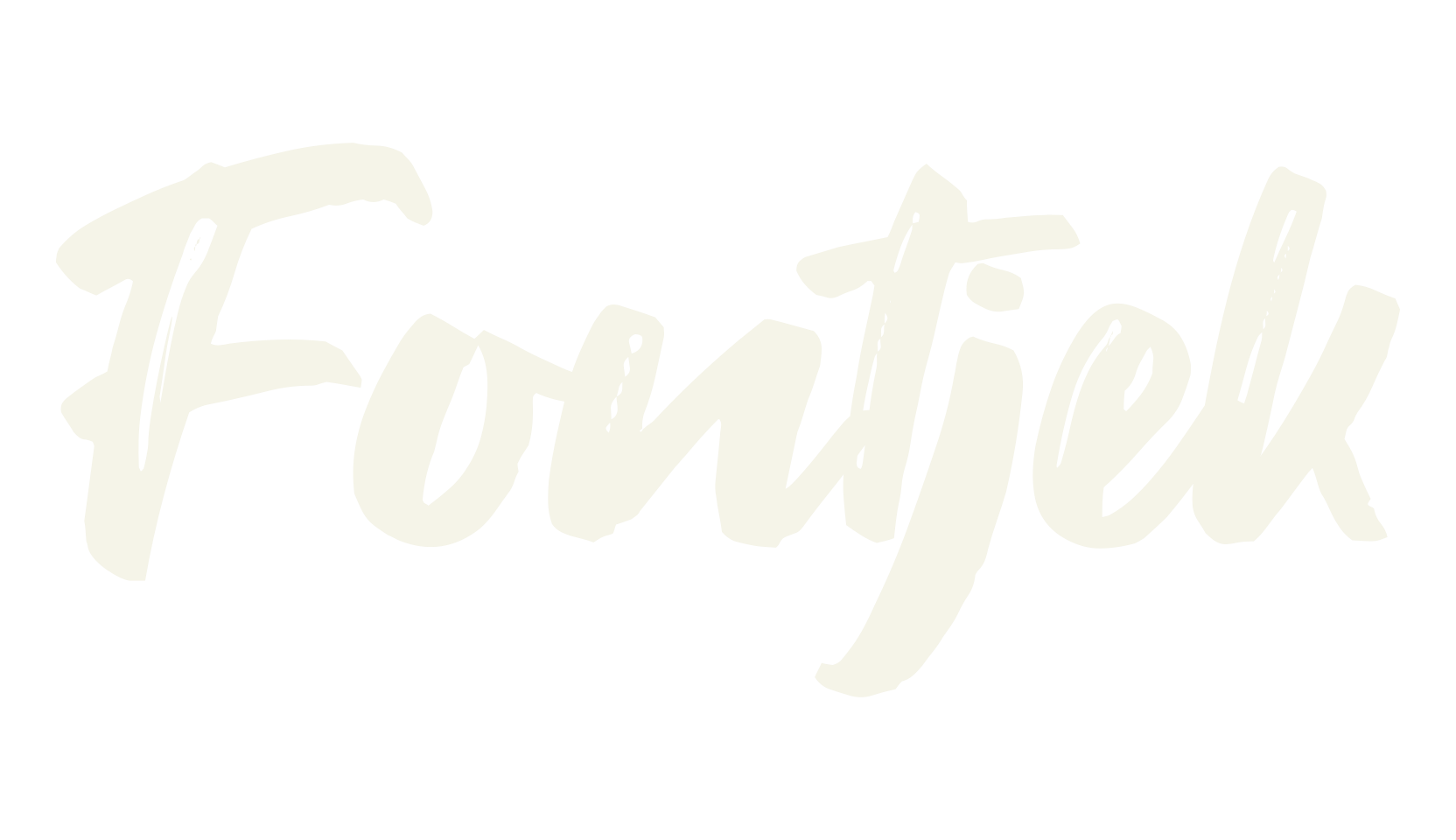 Fontjek, fashion script font preview