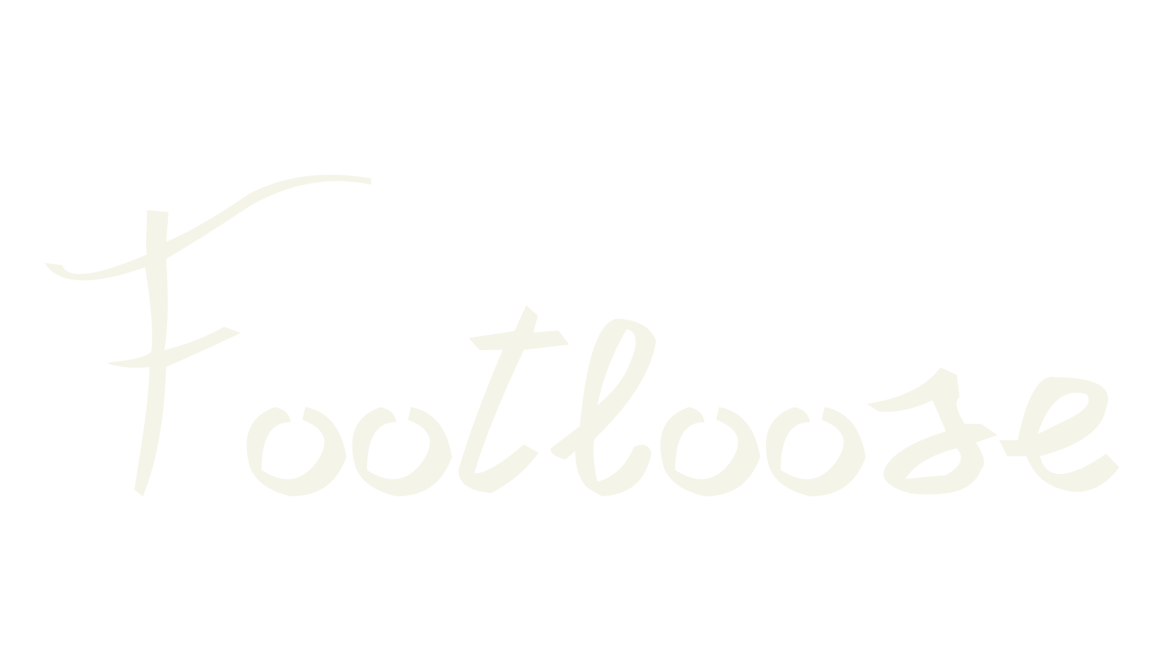 Footloose, cinematography font preview