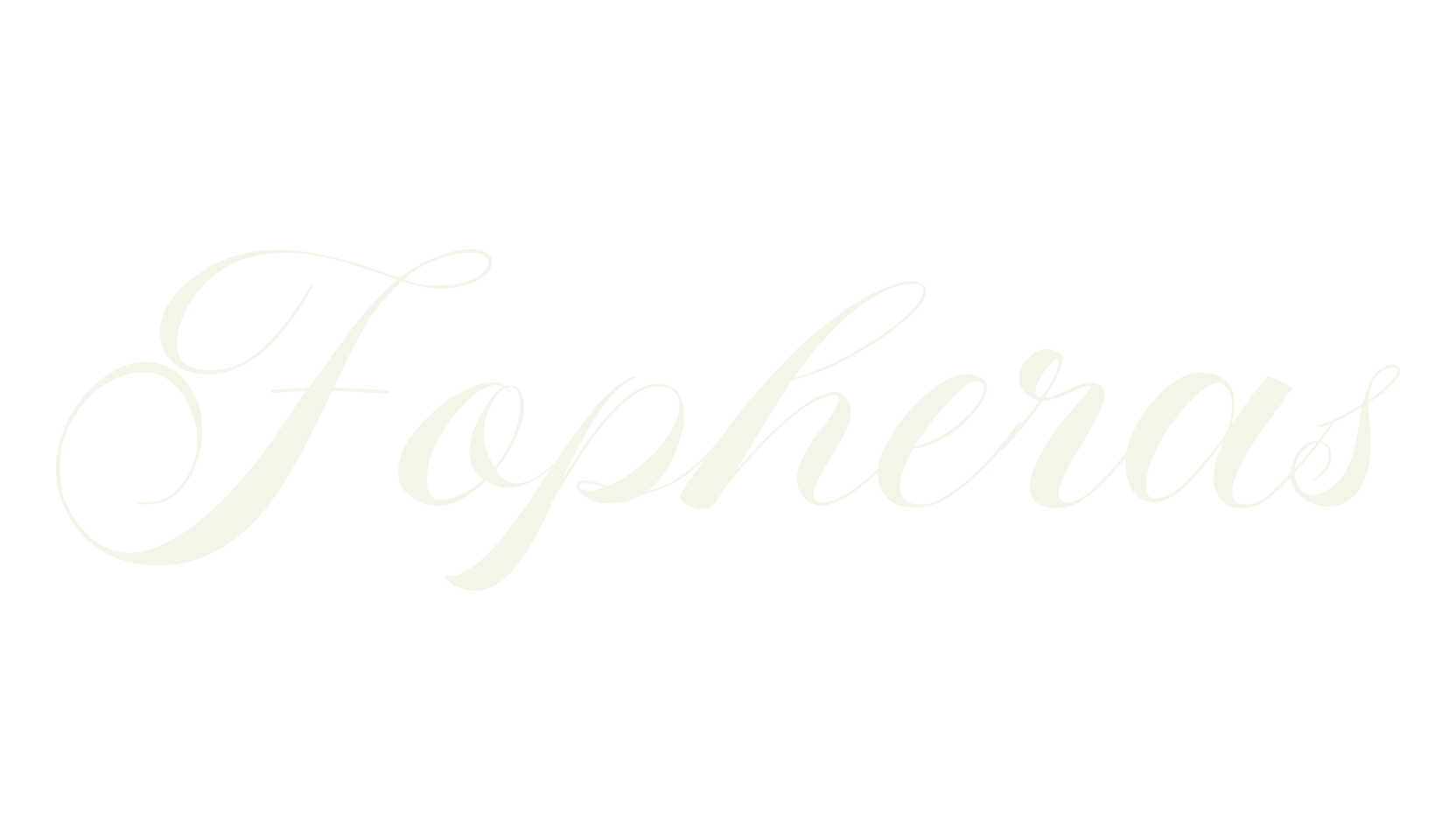 Fopheras, fancy font preview