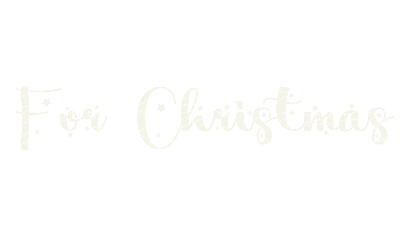 For Christmas, christmas font preview