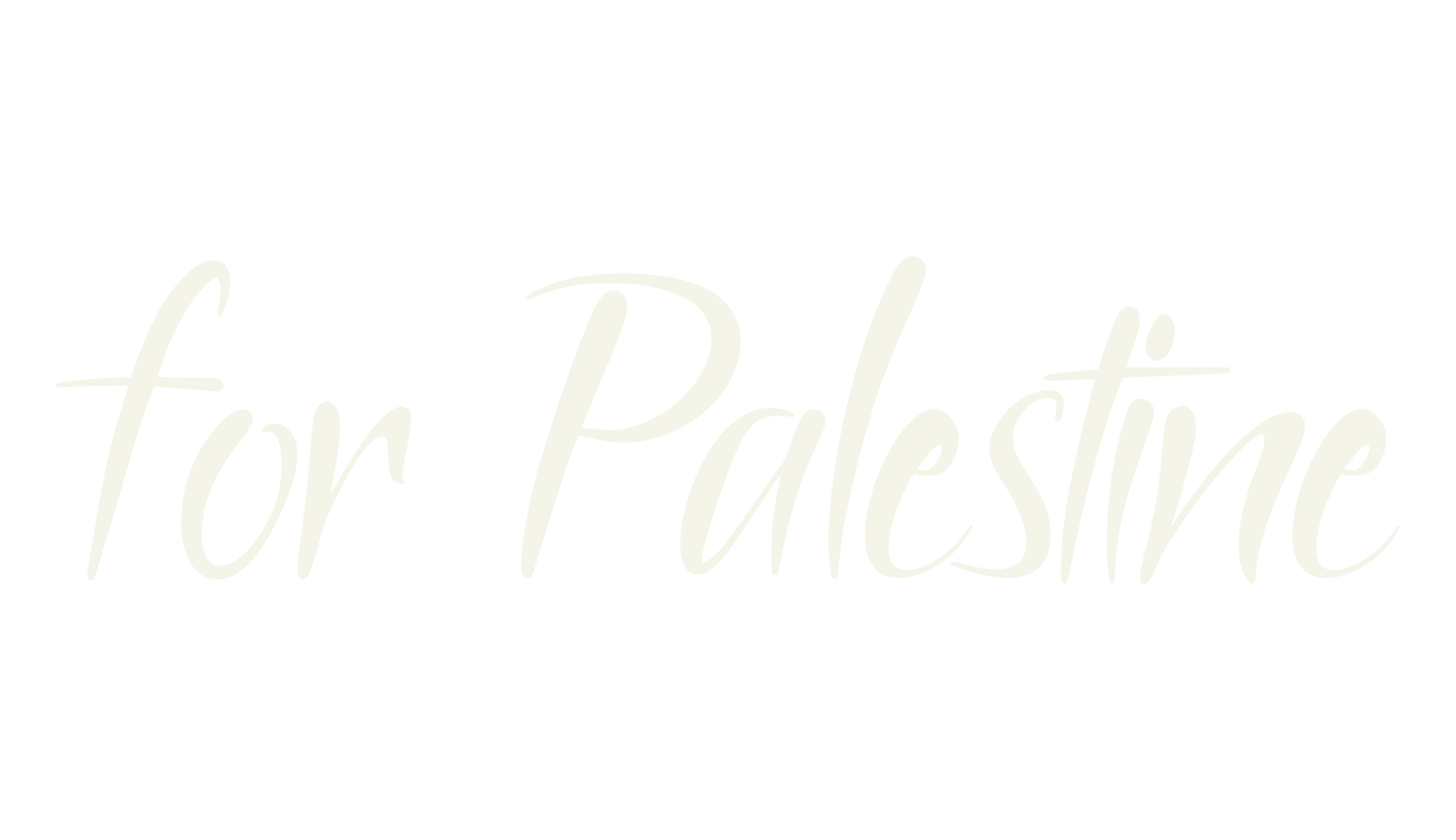 for Palestine, calligraphy font preview